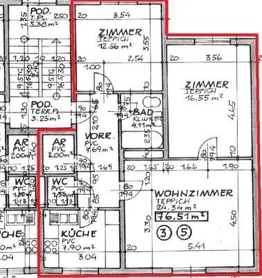 3-Zimmer-Wohnung kaufen in Bruck an der Leitha – 76,51 m², € 188.000 – Bild 4 von 9