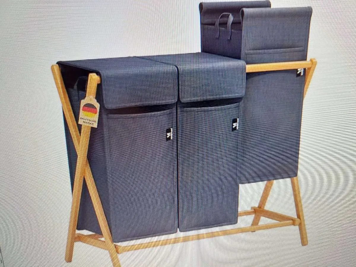 Wäschesortiersystem - Wäschekorb Bambus, € 30,- (6094 Axams)