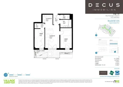 3-Zimmer-Wohnung kaufen in Wien – 64,56 m², € 458.100 – Bild 12 von 12