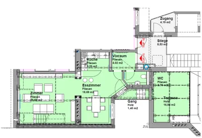 2-Zimmer-Wohnung mieten in Wien – 93,36 m², € 1.581 – Bild 13 von 15