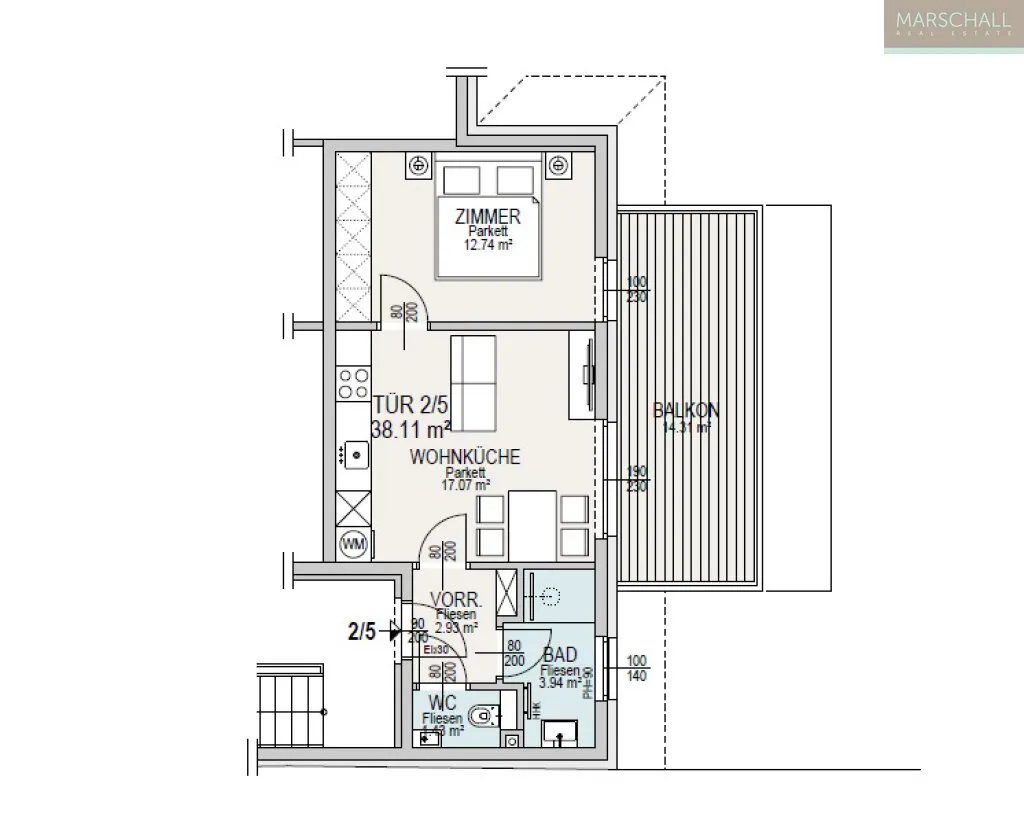 Wohnung – Wien - Ansicht 2