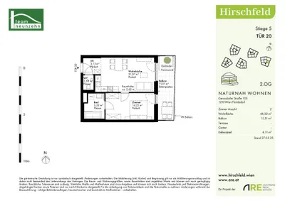 2-Zimmer-Wohnung kaufen in Wien – 45,32 m², € 268.000 – Bild 26 von 26