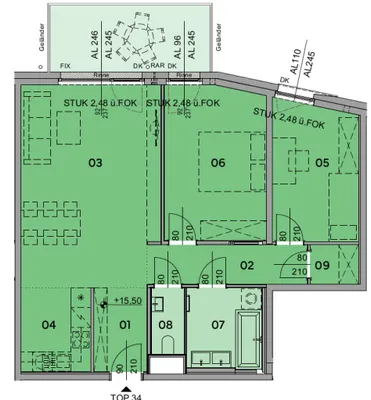 3-Zimmer-Wohnung kaufen in Wien – 76,33 m², € 487.600 – Bild 10 von 11