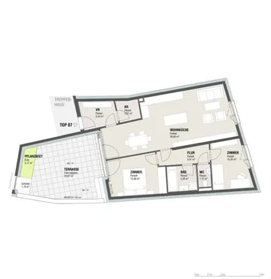 3-Zimmer-Wohnung kaufen in Mistelbach – 79,08 m², € 345.000 – Bild 13 von 15