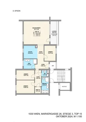 4-Zimmer-Wohnung kaufen in Wien – 118,19 m², € 895.500 – Bild 14 von 14