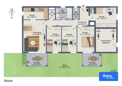 5-Zimmer-Wohnung kaufen in Villach – 91,13 m², € 329.900 – Bild 17 von 17
