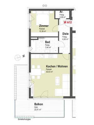 2-Zimmer-Wohnung mieten in Zell am See – 59,33 m², € 1.680 – Bild 13 von 13