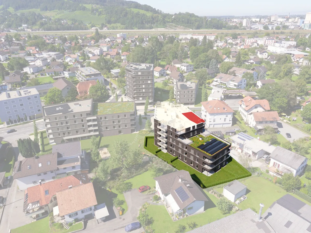 Dachgeschosswohnung in Lustenau, Top W25 - Ansicht 3