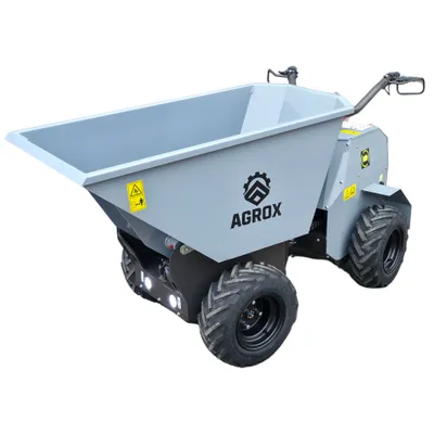 AGROX XN500E Elektro-Dumper | 500 kg | Allrad |... Baumaschine