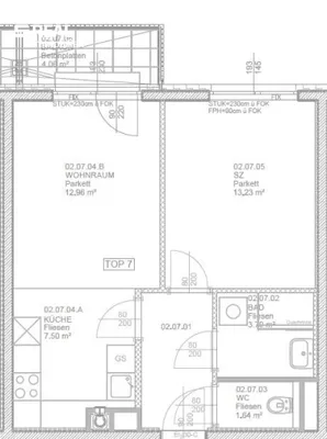 2-Zimmer-Wohnung mieten in Wien – 45,13 m², € 800 – Bild 7 von 8