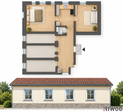 3-Zimmer-Haus kaufen in Mistelbach – 75 m², € 235.000 – Bild 10 von 10