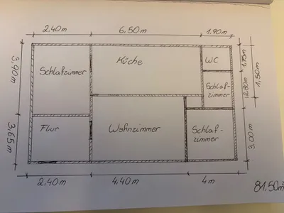 4-Zimmer-Haus kaufen in Mistelbach – 82 m², € 100.000 – Bild 11 von 11