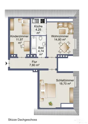 3-Zimmer-Wohnung kaufen in Sankt Veit an der Glan – 62 m², € 54.000 – Bild 13 von 13