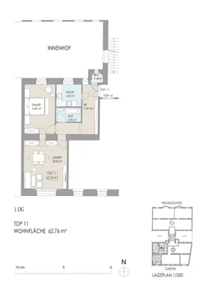 2-Zimmer-Wohnung kaufen in Wien – 62,76 m², € 469.000 – Bild 27 von 28