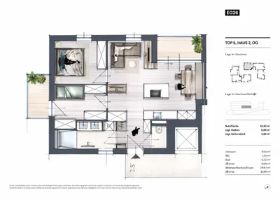 3-Zimmer-Wohnung kaufen in Wien – 60,62 m², € 452.000 – Bild 10 von 10