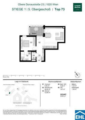 Immobilie kaufen in Wien – 53,8 m², € 546.000 – Bild 34 von 34