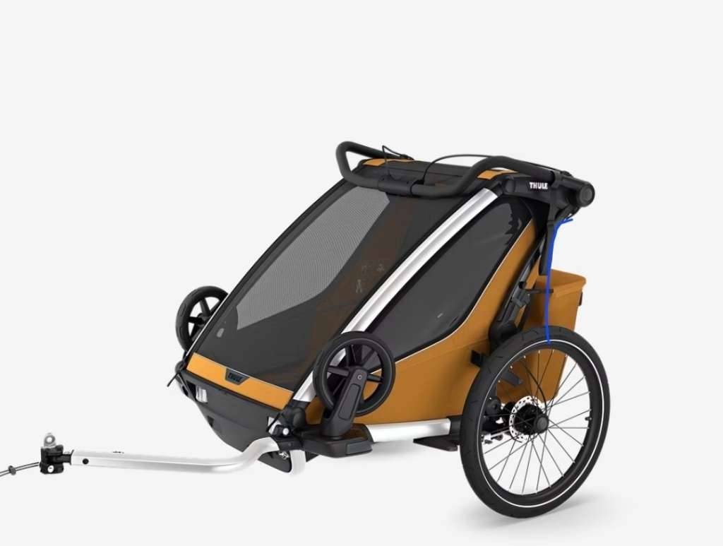 THULE Chariot Sport 2 double Geschwisterwagen Multisport-Fahrradanhnger -  auch fr Zwillinge,  989,- (1070 Wien) - willhaben
