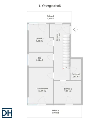 4-Zimmer-Wohnung kaufen in Salzburg Stadt – 92,44 m², € 890.000 – Bild 14 von 15