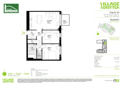 3-Zimmer-Wohnung mieten in Wien – 81,64 m², € 2.099 – Bild 29 von 29