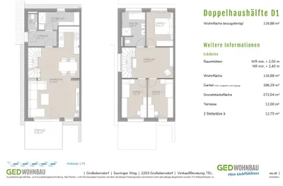 4-Zimmer-Haus kaufen in Mistelbach – 116,88 m², € 597.000 – Bild 2 von 7