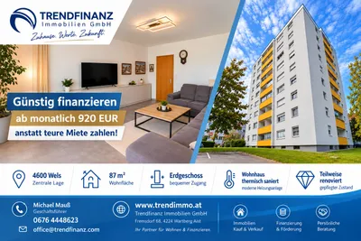 Wohnung zum Kauf in 4600 Wels