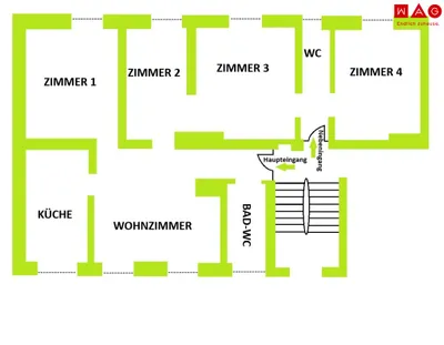 5-Zimmer-Wohnung mieten in Voitsberg – 87,3 m², € 646 – Bild 16 von 16