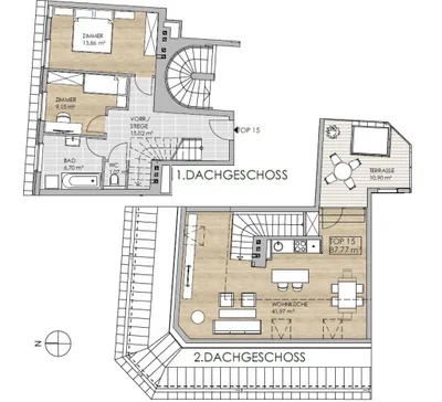 3-Zimmer-Wohnung kaufen in Wien – 87,77 m², € 599.000 – Bild 9 von 9