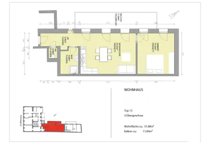 2-Zimmer-Wohnung kaufen in Wien – 52 m², € 399.000 – Bild 14 von 14