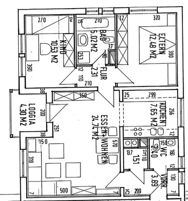 3-Zimmer-Wohnung mieten in Liezen – 74,29 m², € 562 – Bild 3 von 3