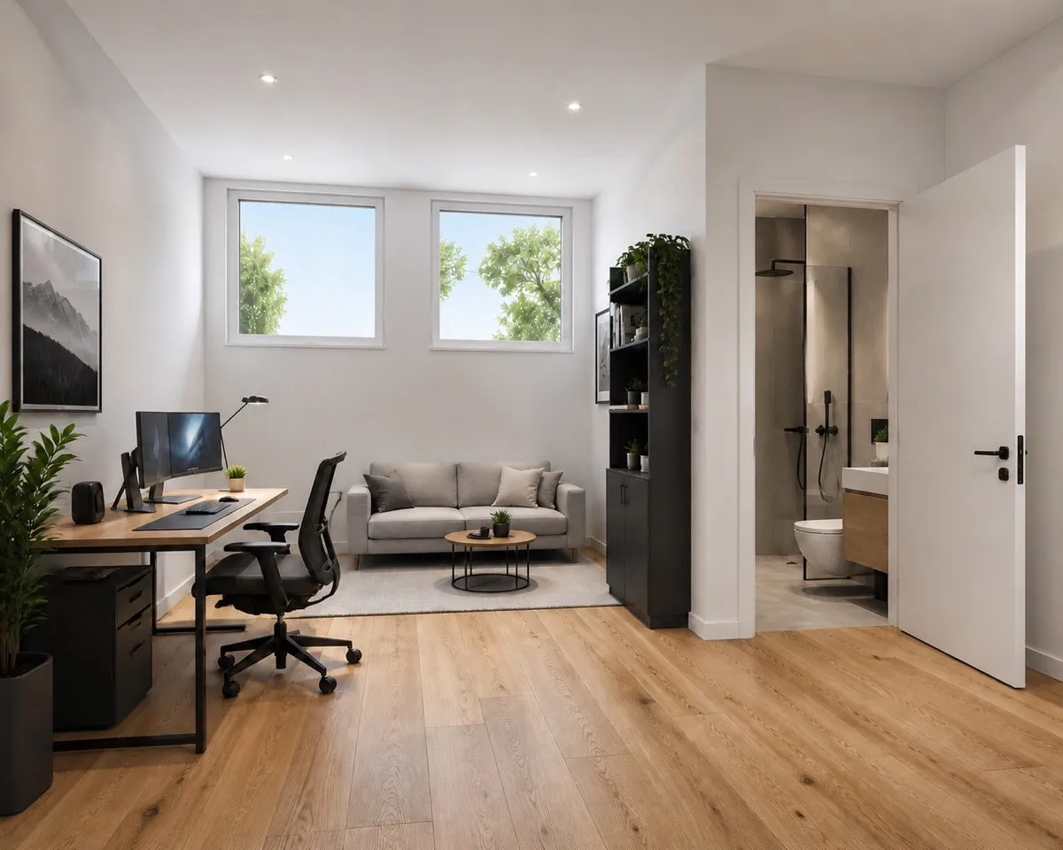 Büro, Arbeitraum, Zimmer mit eigenem Bad, usw.., Wels