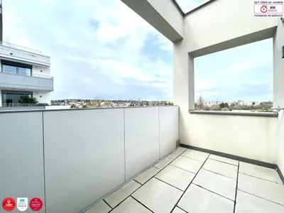 Wohnen auf Zeit! Voll möbliertes 3-Zimmer-Apartment mit Garage, Balkon & Fernblick, 1230 Wien – Bild 2