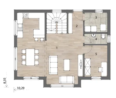 5-Zimmer-Haus kaufen in Deutschlandsberg – 129 m², € 190.000 – Bild 3 von 9
