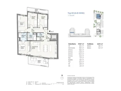 5-Zimmer-Wohnung kaufen in Wien – 117,84 m², € 1.230.000 – Bild 12 von 12