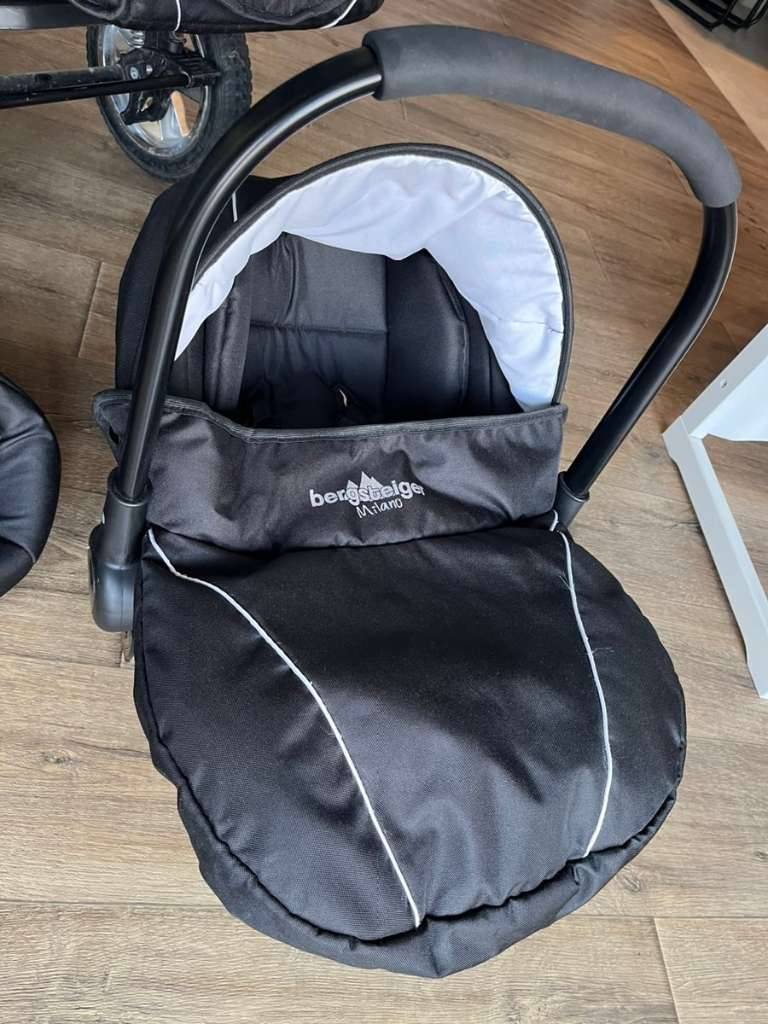 Bergsteiger Kinderwagen Set 3-1 Milano,  200,- (2500 Baden) - willhaben