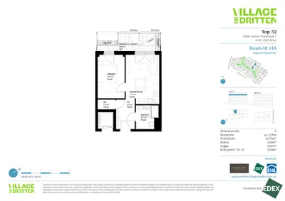 2-Zimmer-Wohnung kaufen in Wien – 43,74 m², € 399.000 – Bild 12 von 12