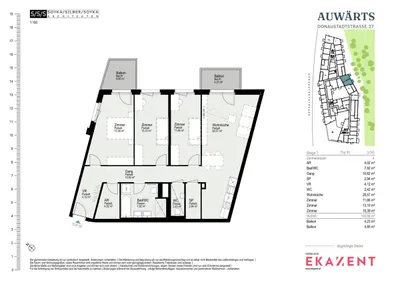 4-Zimmer-Wohnung mieten in Wien – 100,66 m², € 2.575 – Bild 8 von 8