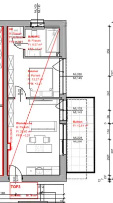 2-Zimmer-Wohnung kaufen in Graz – 38,76 m², € 164.500 – Bild 10 von 10