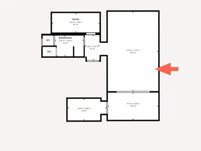 2-Zimmer-Gewerbeimmobilie mieten in Wien – 73 m², € 1.151 – Bild 27 von 27