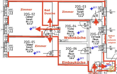 4-Zimmer-Wohnung kaufen in Wien – 59,85 m², € 299.000 – Bild 22 von 22