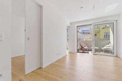 2-Zimmer-Neubauwohnung mit Loggia im 1. Obergeschoss in 1050 Wien – Bild 2