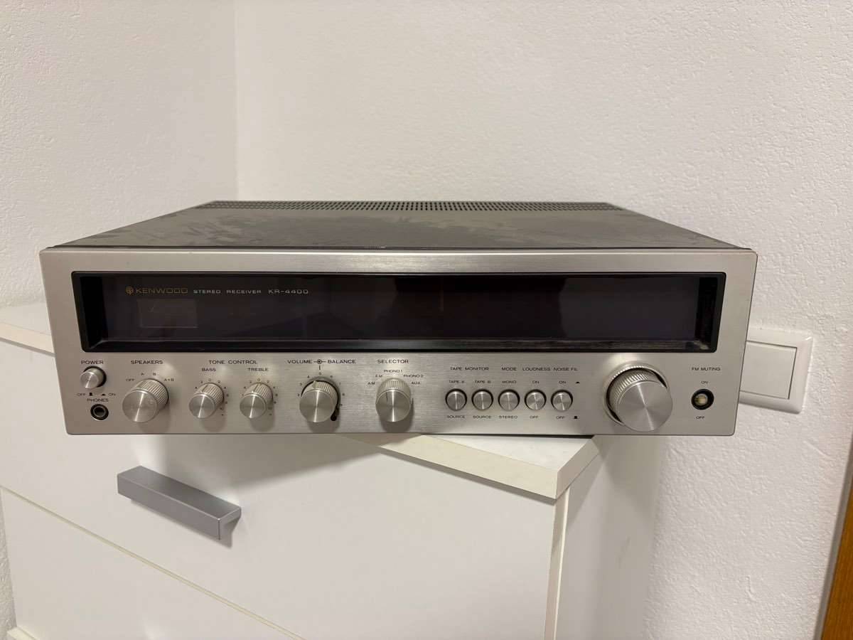 Ampli Tuner Vintage Kenwood KR-4400 - Récepteur Stéréo 2 Canaux - Japon