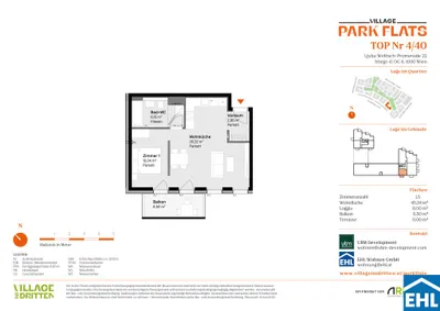 1-Zimmer-Wohnung kaufen in Wien – 45,34 m², € 398.000 – Bild 12 von 12