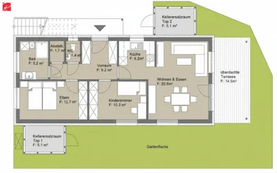 3-Zimmer-Wohnung kaufen in Graz – 67,5 m², € 266.316 – Bild 7 von 9