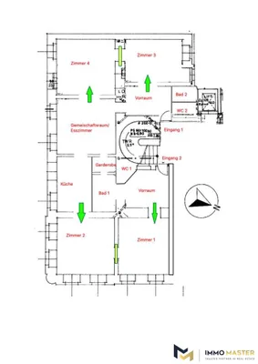 5-Zimmer-Wohnung mieten in Wien – 155 m², € 2.400 – Bild 13 von 13