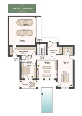 5-Zimmer-Haus kaufen in Linz Land – 181,01 m², € 995.000 – Bild 25 von 26