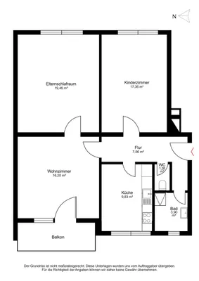 3-Zimmer-Wohnung mieten in Graz – 81 m², € 1.109 – Bild 9 von 9