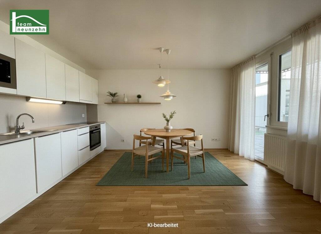Wundervolle 1-Zimmer Gartenwohnung in toller Lage - Einbauküche inklusive - ab sofort beziehbar! - Ansicht 2