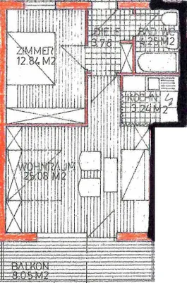 2-Zimmer-Wohnung kaufen in Innsbruck-Land – 49,2 m², € 296.000 – Bild 8 von 8