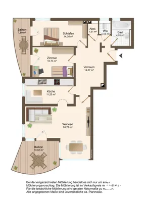 3-Zimmer-Wohnung kaufen in Reutte – 83 m², € 299.000 – Bild 18 von 18