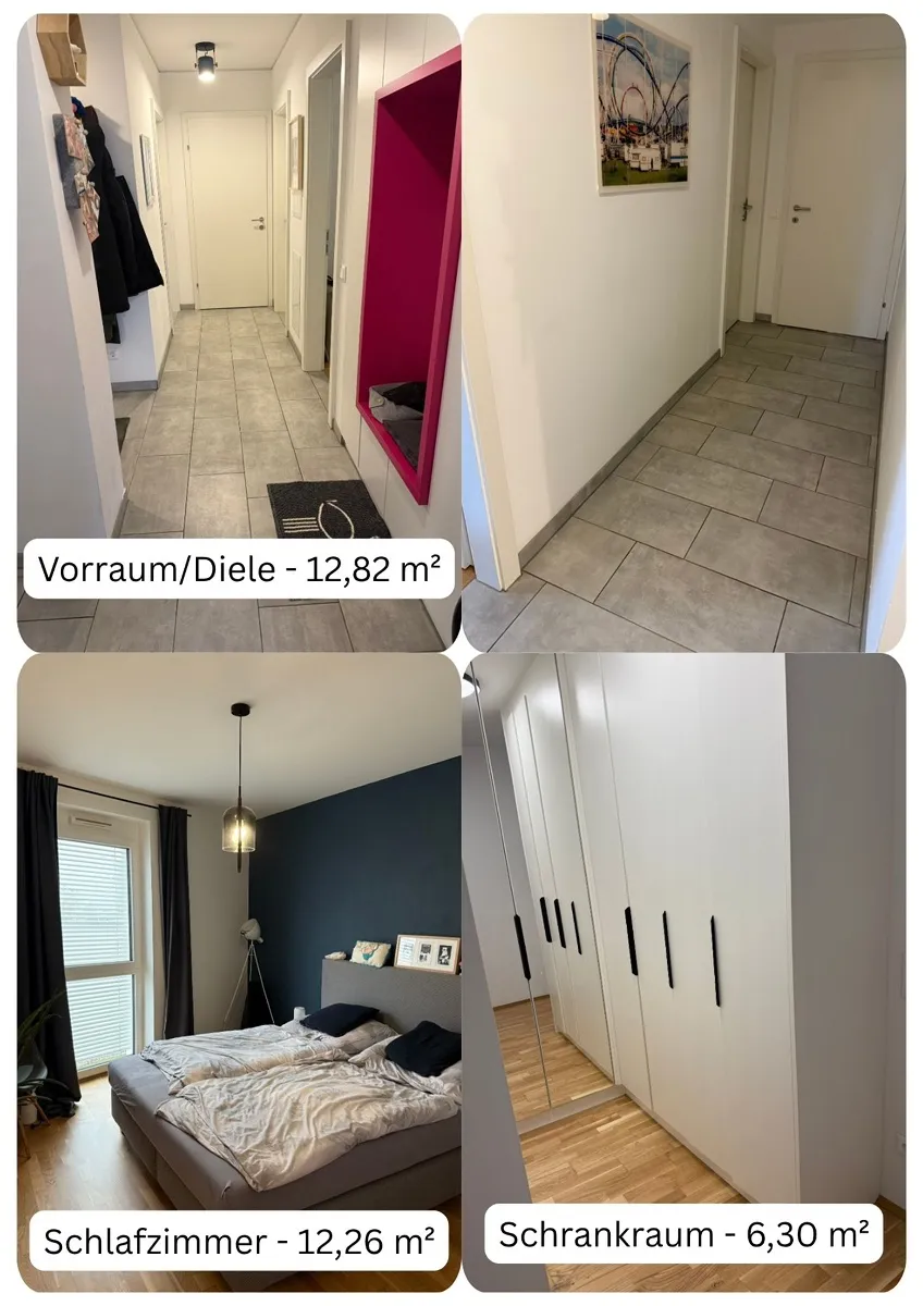 Neubauwohnung 92 m² mit Garten & 2 Tiefgaragenparkplätze, 8010 – pohled 2